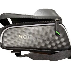 RockBros Black Water Resistant Frame Bag with Phone Holder for Cycling